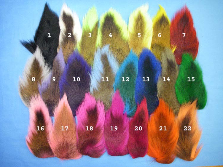 Large Northern Bucktails - Click Image to Close